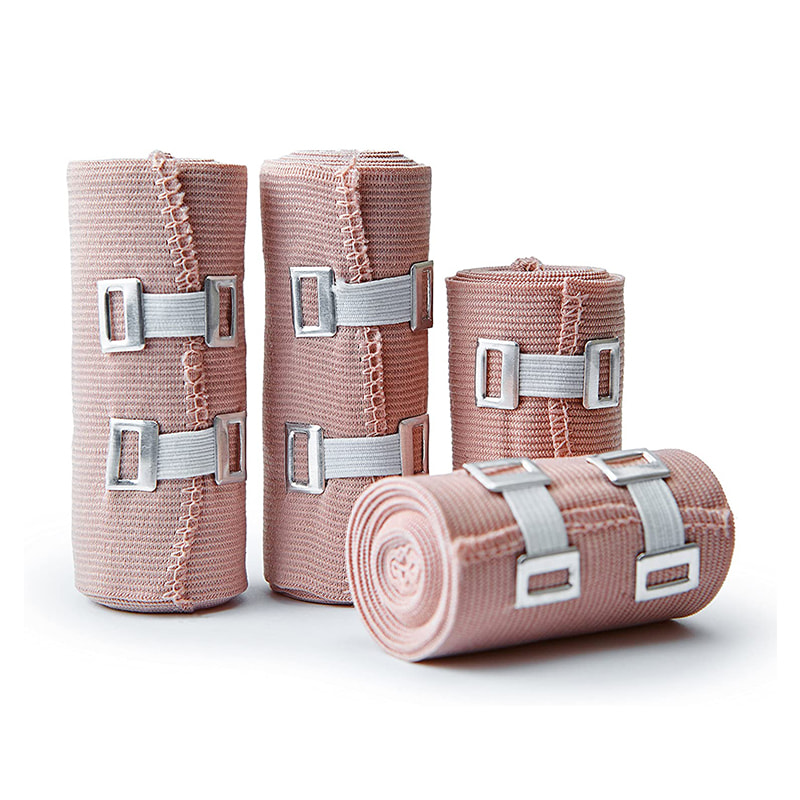 Elastische bandafwikkeling, compressiewikkelband voor benen, enkel, knie