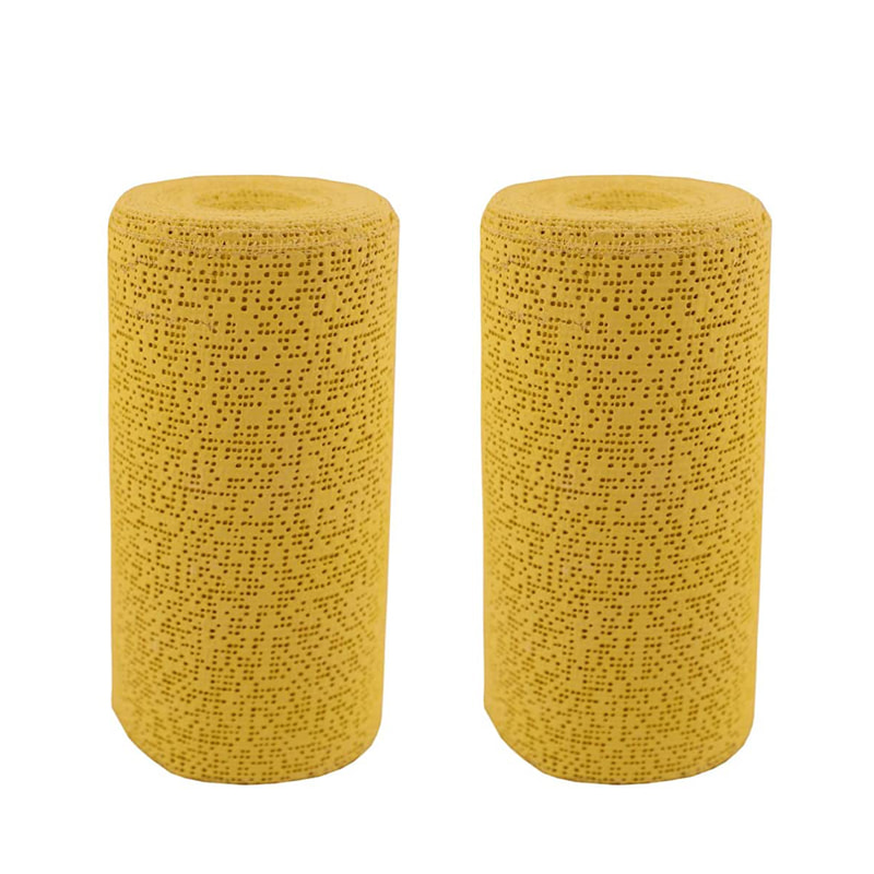 Yellow Gips Doek Sportbanden Rolletjes voor kunst 