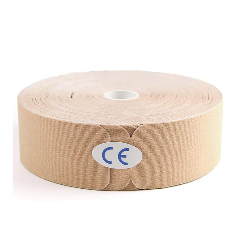 Waterdichte elastische voorgesneden kinesiologie tape in grote rol 