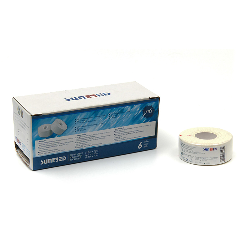 Athletic White Sport Finger Tape voor boksen 