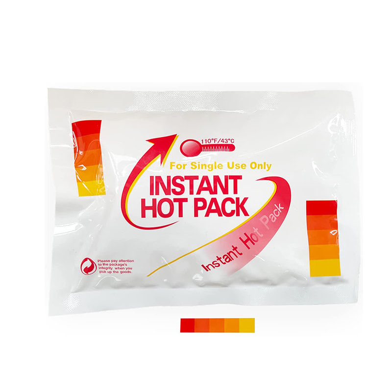 Aanpasbare PVC herbruikbare instant hot pack voor blessures 