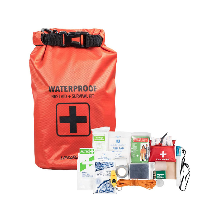 Waterdichte droge zak EHBO -tas voor vissen kajakken Boating Swimming Camping