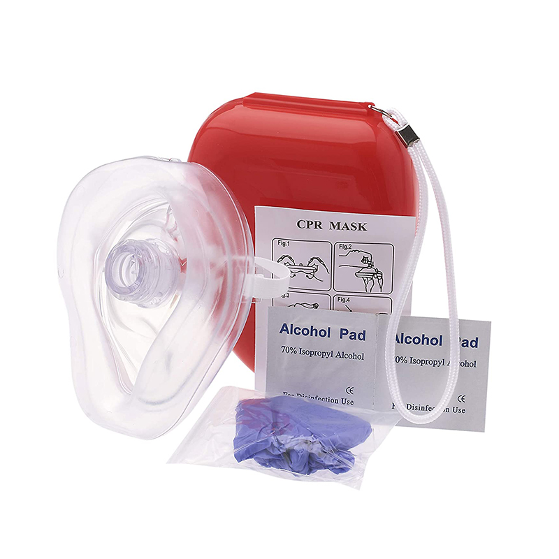 EHBO -AID Volwassen Pocket Medical CPR -masker 