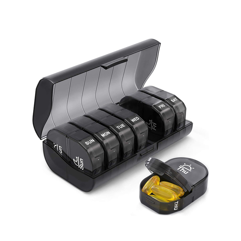 Mini Weekly Daily Removeerable Medicine Organizer 