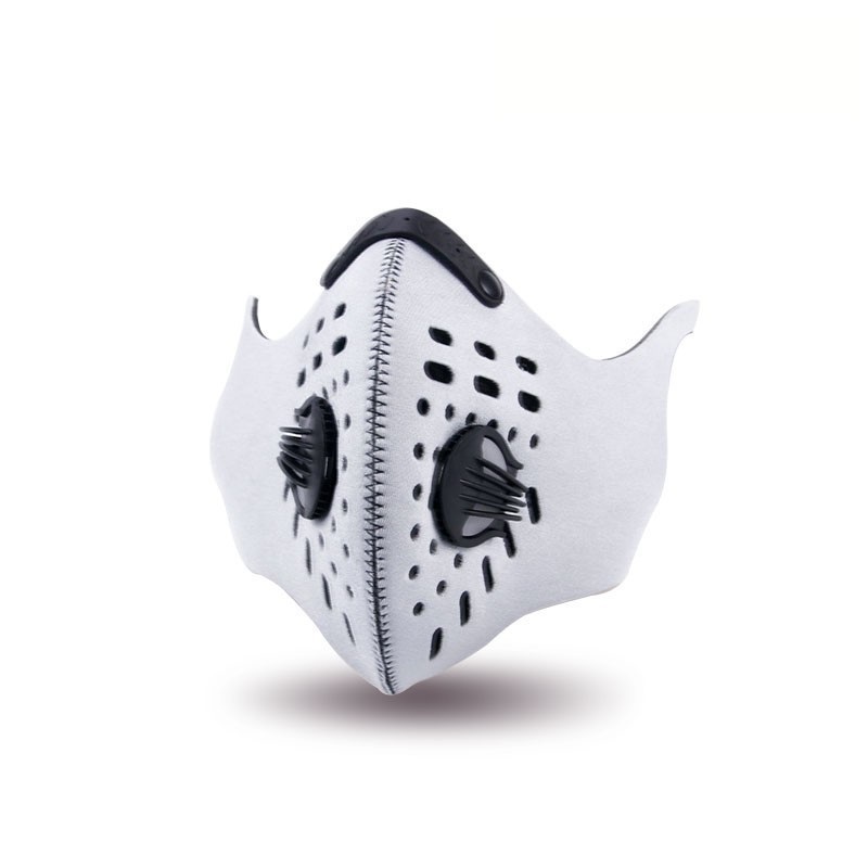 Winter kouddichte winddicht fietsenmasker met filters en klep