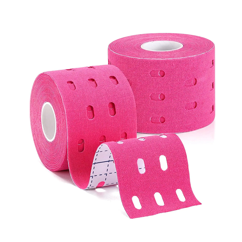 Ademend Pro Athletic Kinesiology Tape met gaten Therapeutische spiertape Physio Tape