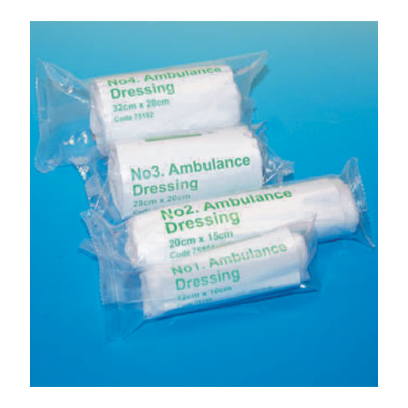 Ambulance -dressings