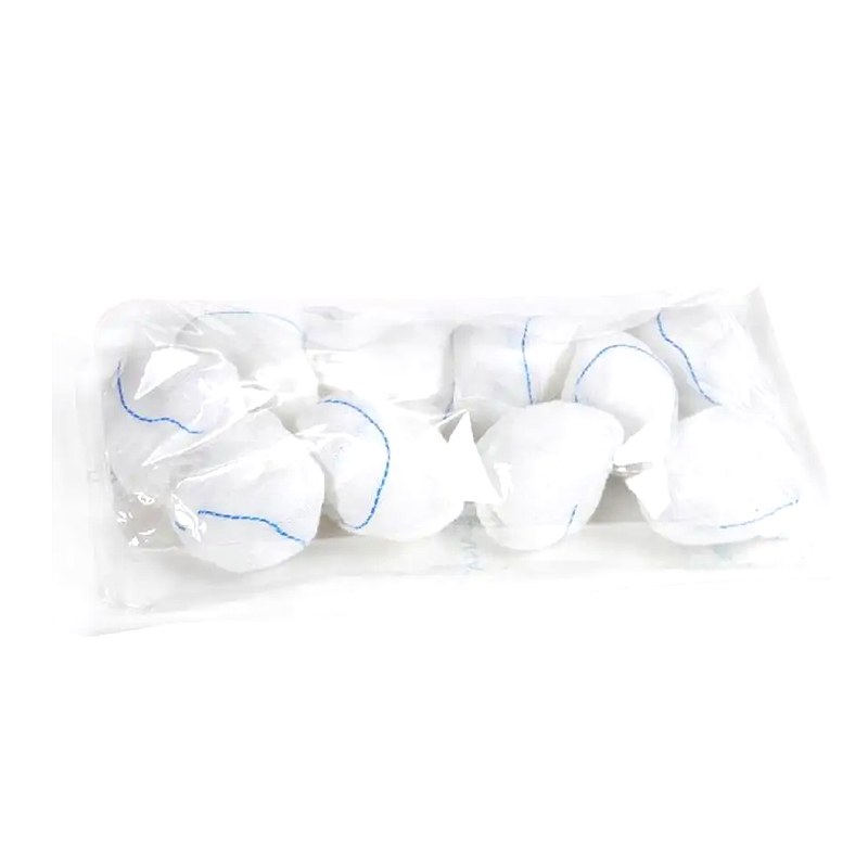 Absorberende katoenen gaasbal
